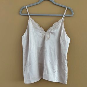 Women’s satin lace cami